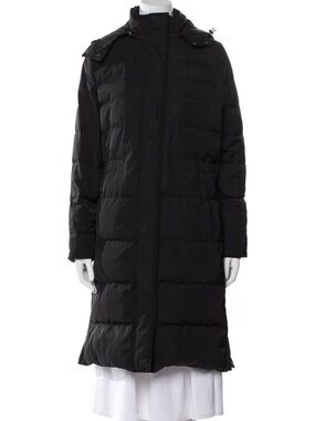 Theory down Long Puffer Coat - Women's Winter Jacket